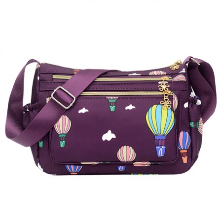 ( purple colour )   Korean sports travel shoulder bag